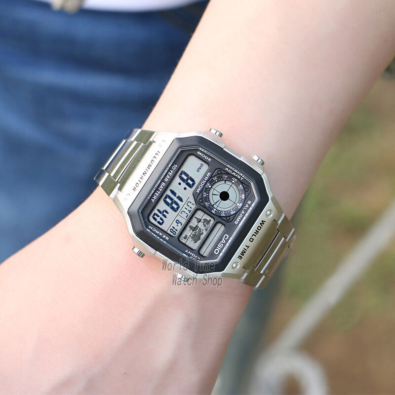 Casio jam tangan pria, arloji  - Luxury Watch Casio ulasan dan harga