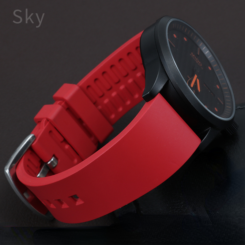 Tali jam tangan silikon pria,  - Luxury Watch Casio ulasan dan harga