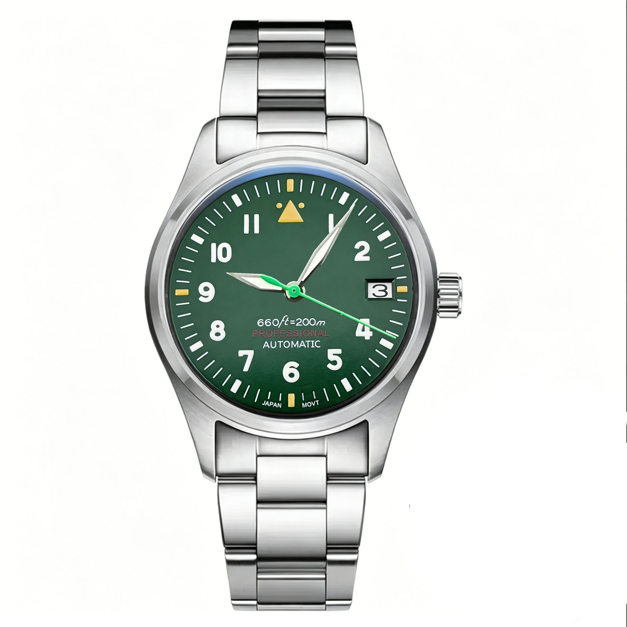 LOGO Kustom 36mm 39mm Jam Tang - Automatic Pilot Watch ulasan dan harga