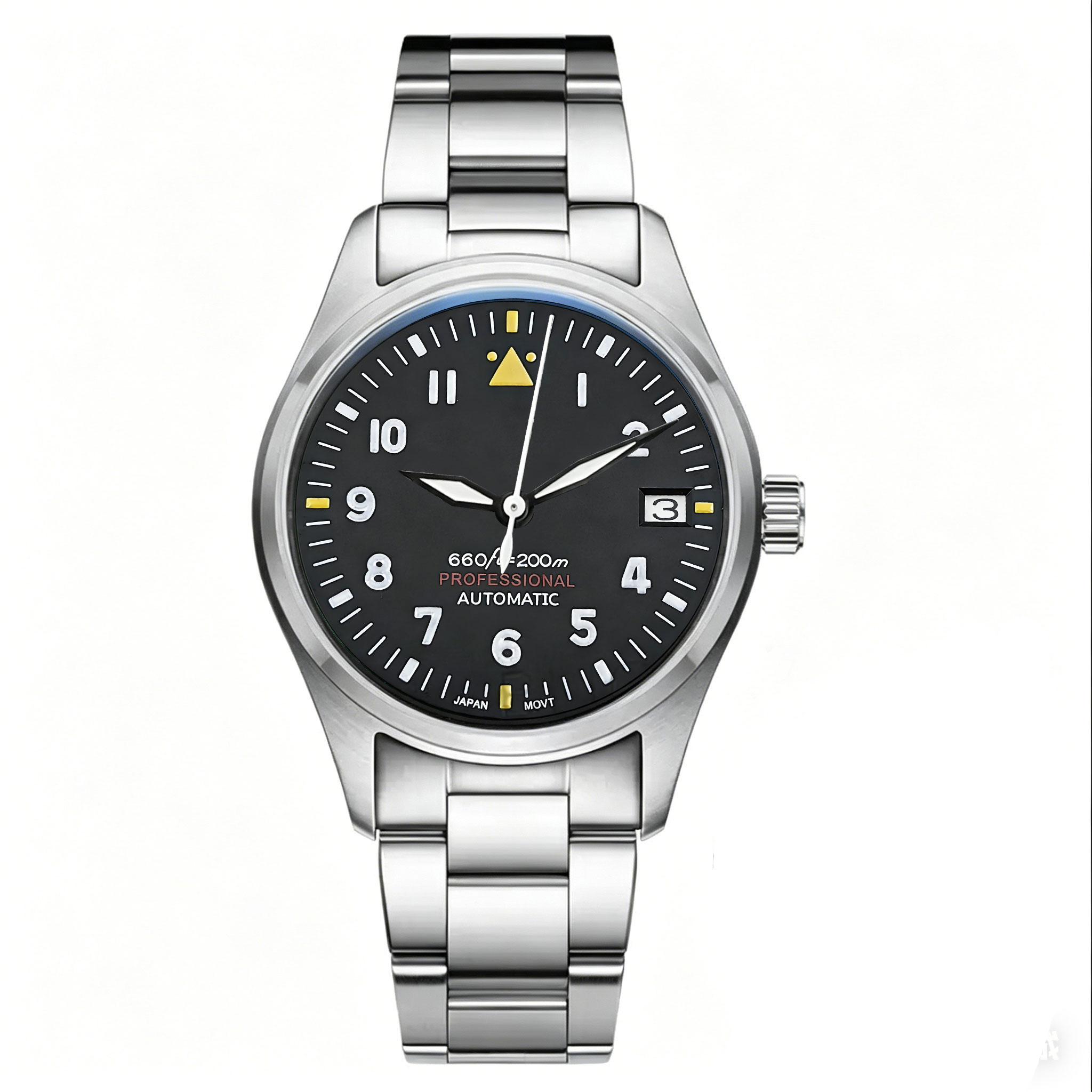 LOGO Kustom 36mm 39mm Jam Tang - Automatic Pilot Watch ulasan dan harga