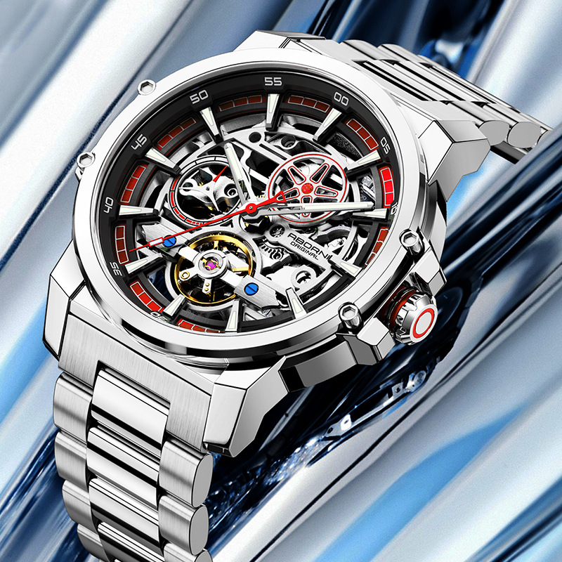 Jam Tangan Pria ABORNI 9039 De - Automatic Pilot Watch ulasan dan harga