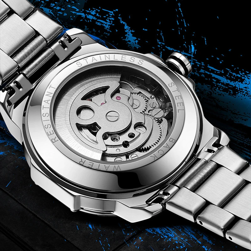 Jam Tangan Pria ABORNI 9039 De - Automatic Pilot Watch ulasan dan harga