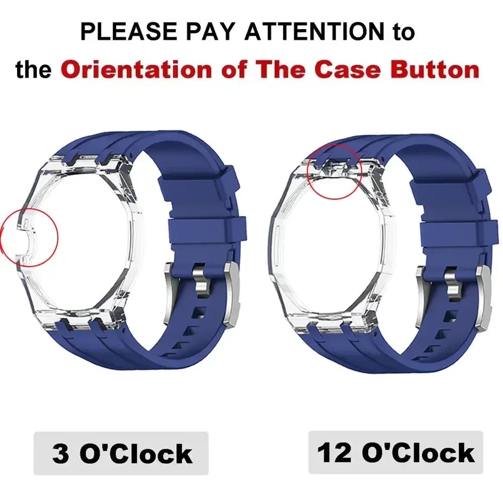 Casing Transparan+Tali Silikon - Luxury X I Watch ulasan dan harga