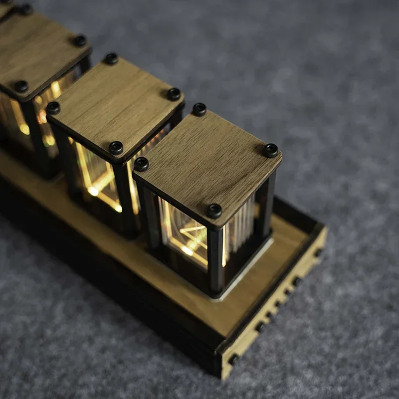 Jam Meja DIY Kayu Mewah Baru d - Table Watch Luxury ulasan dan harga