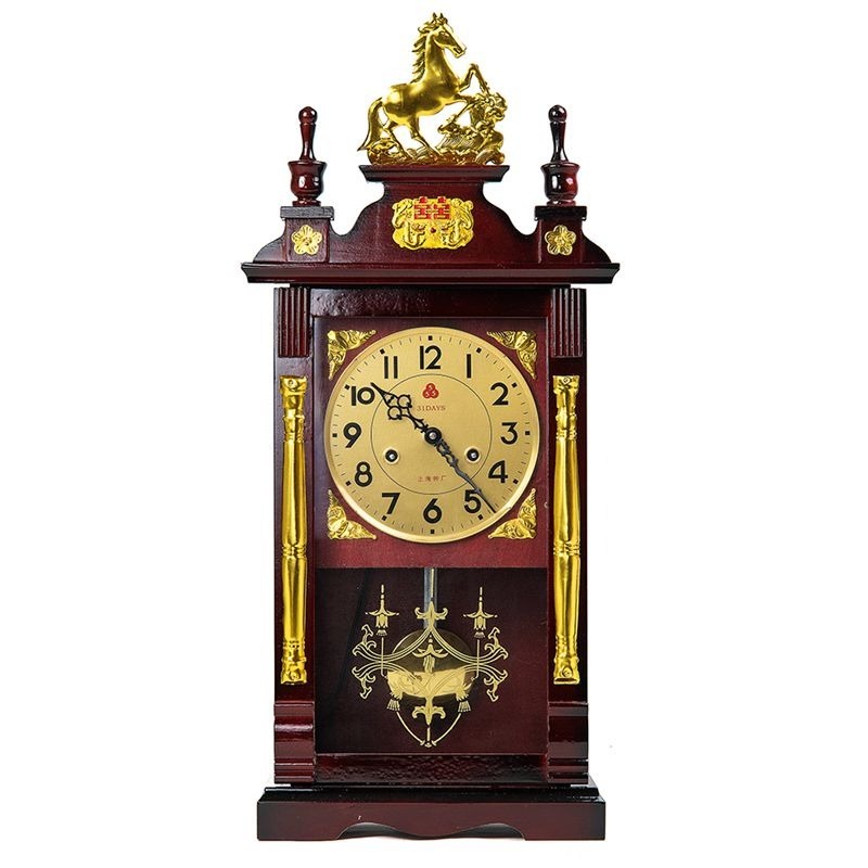 Jam Meja Mekanik Kayu Vintage  - Table Watch Luxury ulasan dan harga