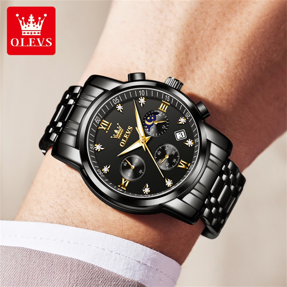 OLEVS Jam Tangan Pria Populer  - Quiet Luxury Watch ulasan dan harga