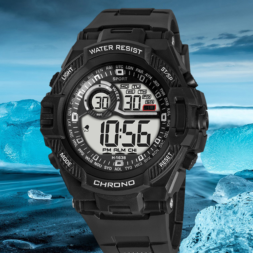Jam Tangan Olahraga Tahan Air  - Luxury Watch Life ulasan dan harga
