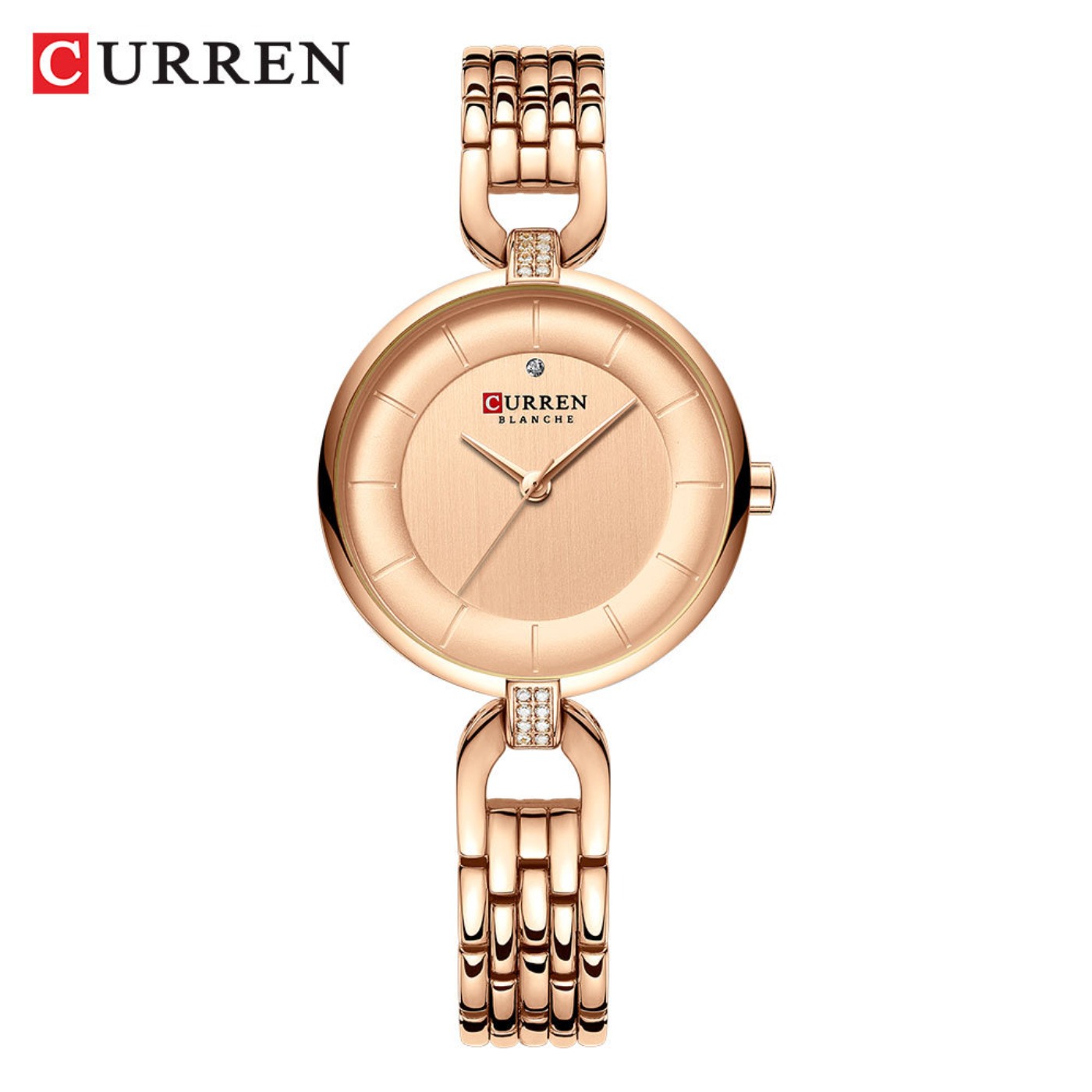 Jam Tangan Wanita CURREN Jam T - Luxury Watch Gold ulasan dan harga