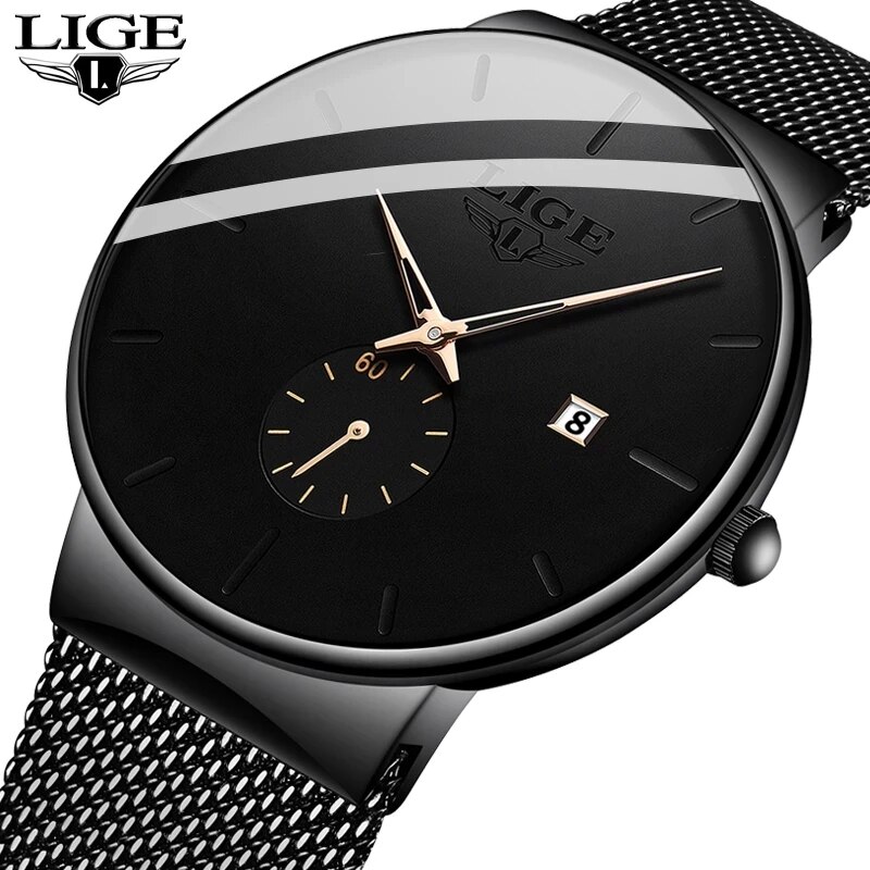 LIGE jam tangan olahraga pria, - Luxury Watch Top 10 ulasan dan harga