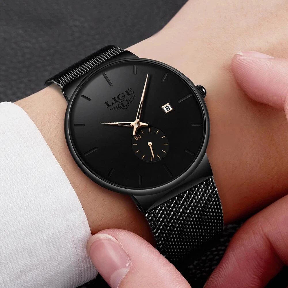 LIGE jam tangan olahraga pria, - Luxury Watch Top 10 ulasan dan harga
