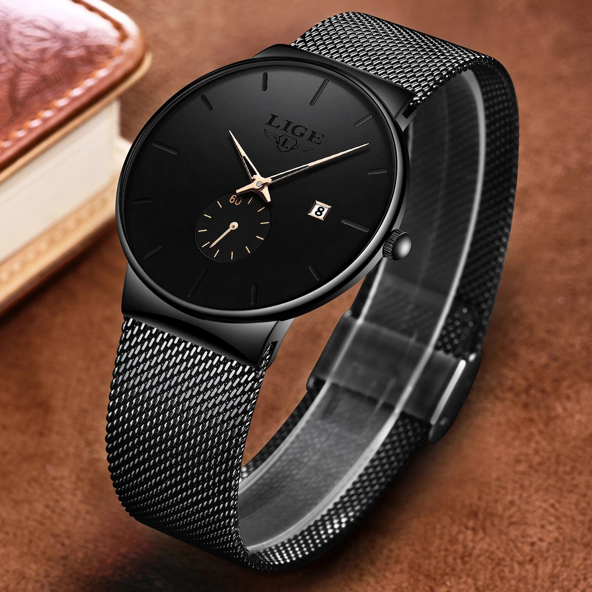 LIGE jam tangan olahraga pria, - Luxury Watch Top 10 ulasan dan harga