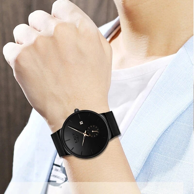 LIGE jam tangan olahraga pria, - Luxury Watch Top 10 ulasan dan harga