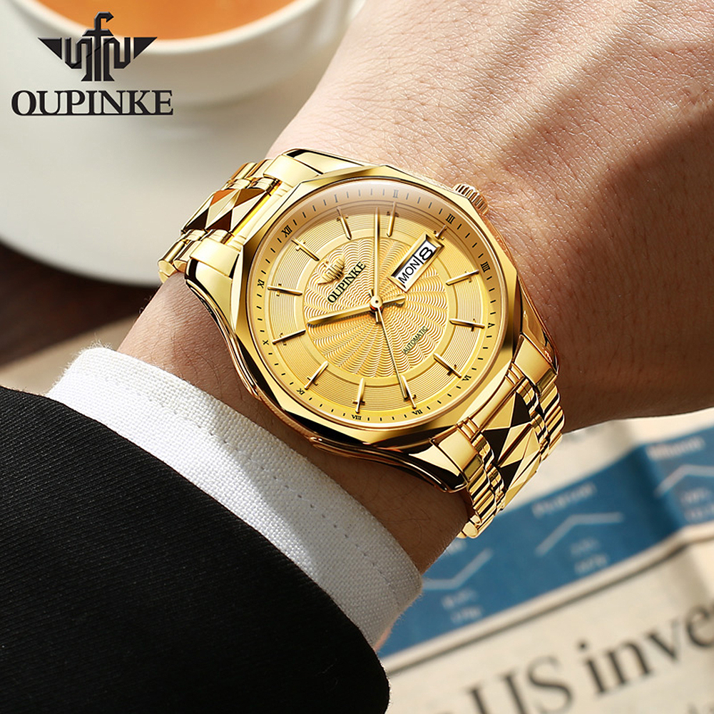 Jam Tangan Pria OUPINKE 3172 O - Luxury Watch Hd ulasan dan harga