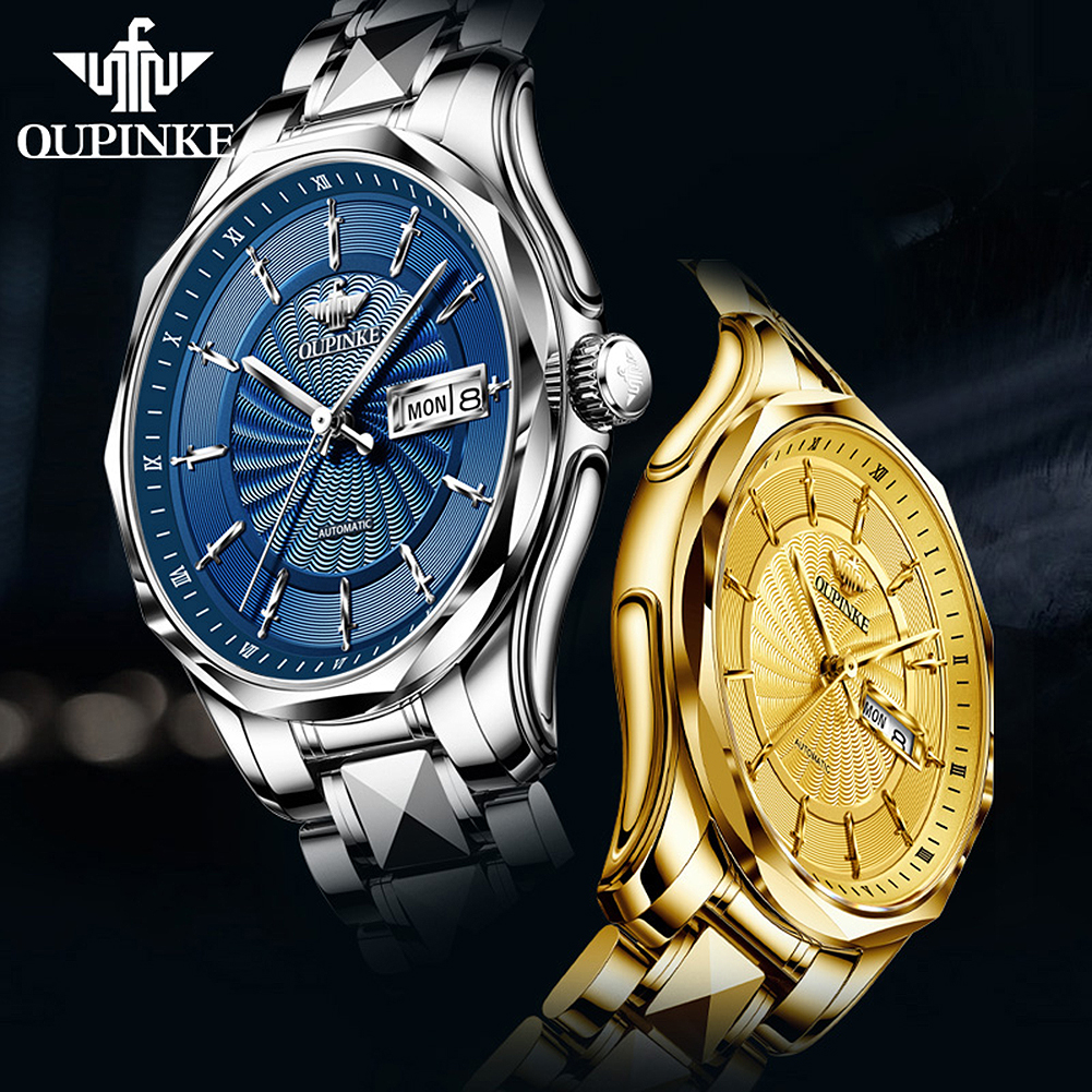 Jam Tangan Pria OUPINKE 3172 O - Luxury Watch Hd ulasan dan harga