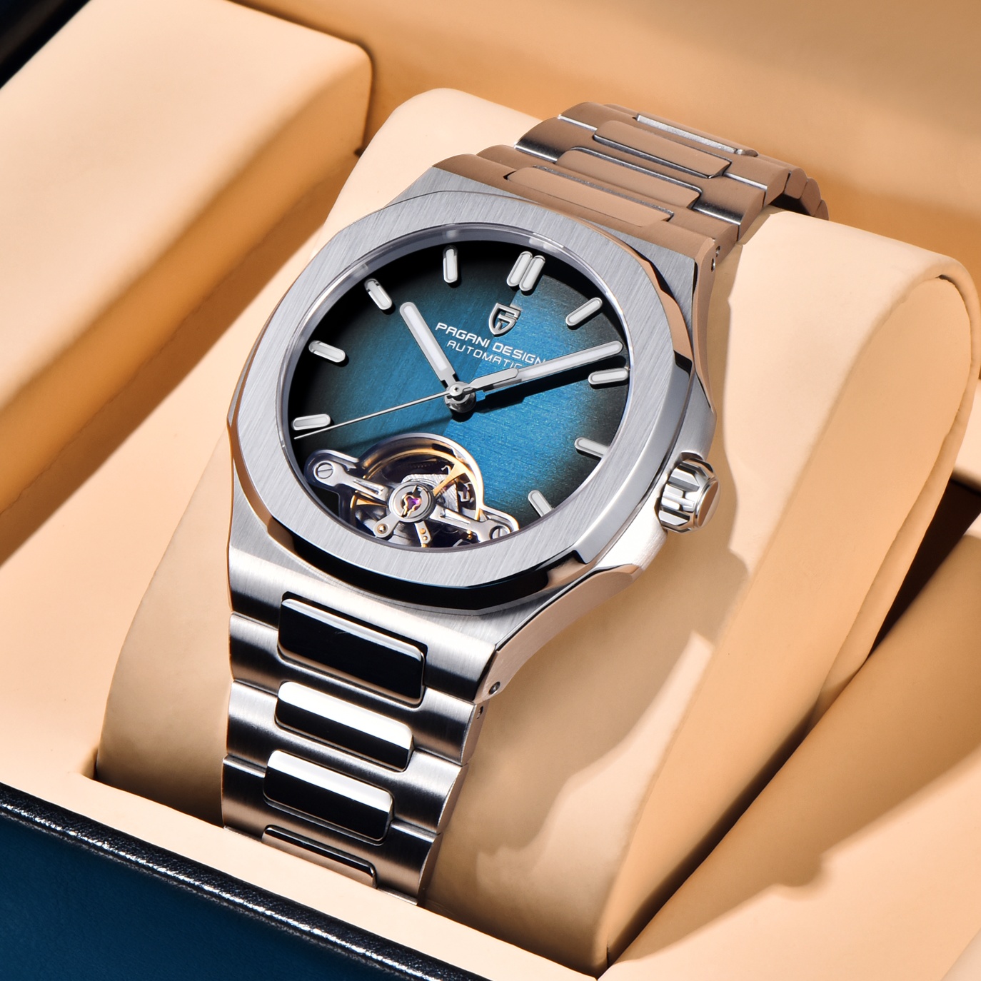 Jam Tangan Pria PAGANI DESIGN  - Automatic Pilot Watch ulasan dan harga