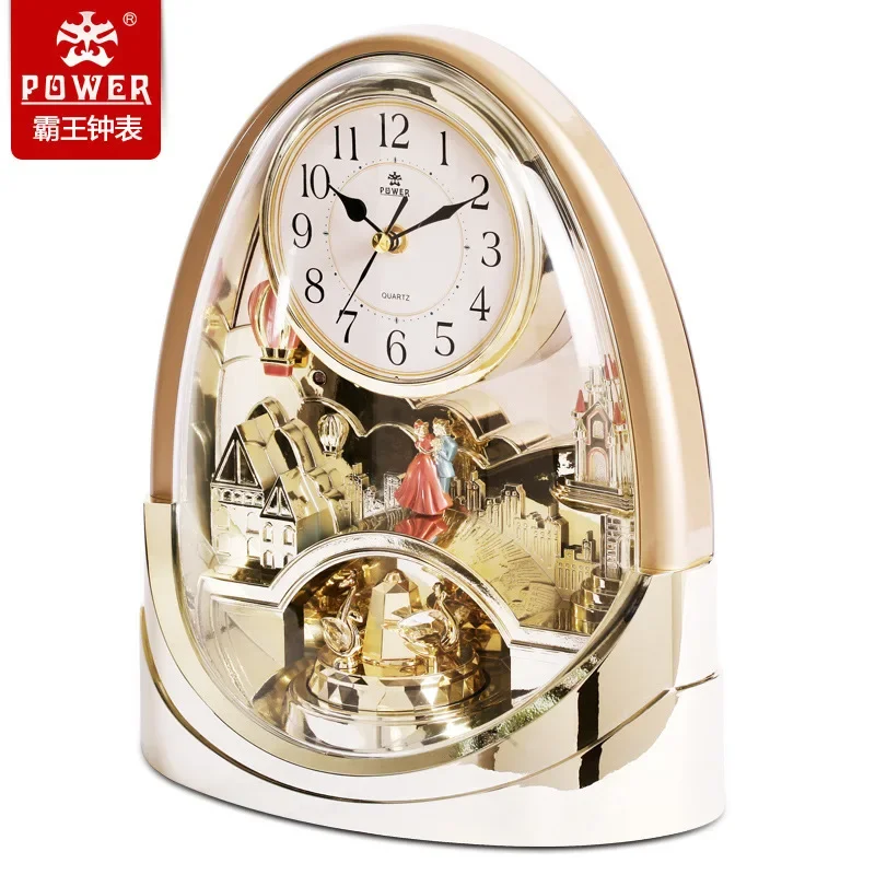 Jam Meja Kayu Vintage Bergaya  - Table Watch Luxury ulasan dan harga