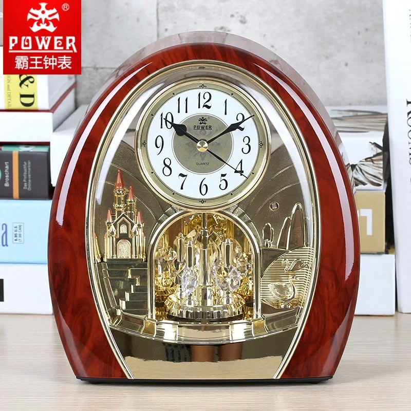 Jam Meja Kayu Vintage Bergaya  - Table Watch Luxury ulasan dan harga