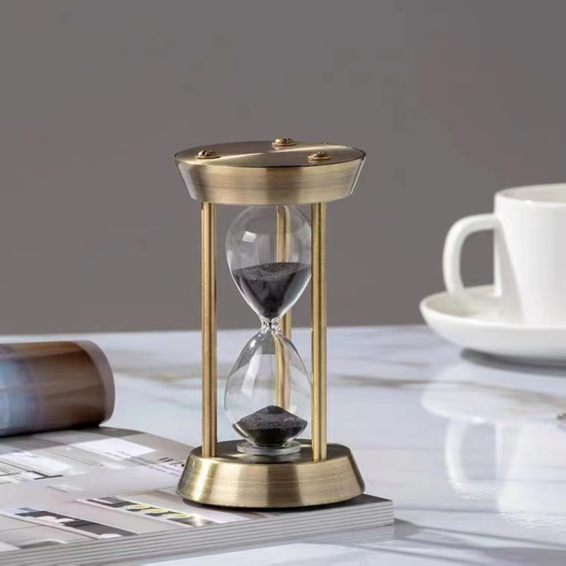 Jam pasir tiga pilar logam, or - Table Watch Luxury ulasan dan harga