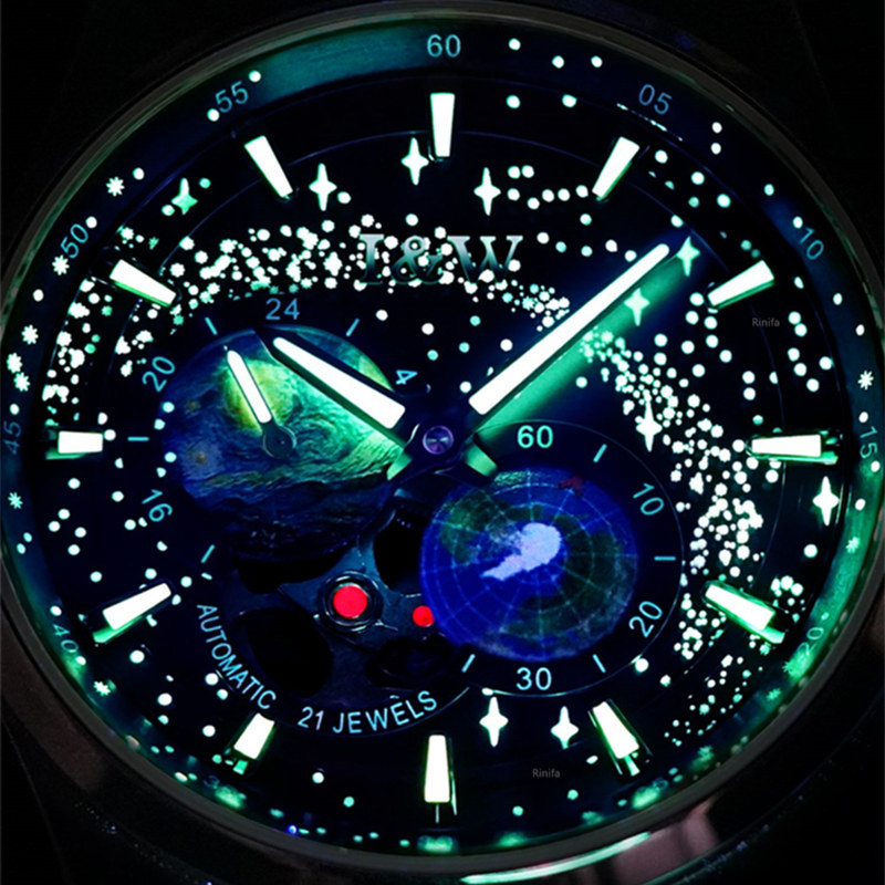 Jam Tangan Mekanis I&W Swiss u - Luxury Watch Hd ulasan dan harga