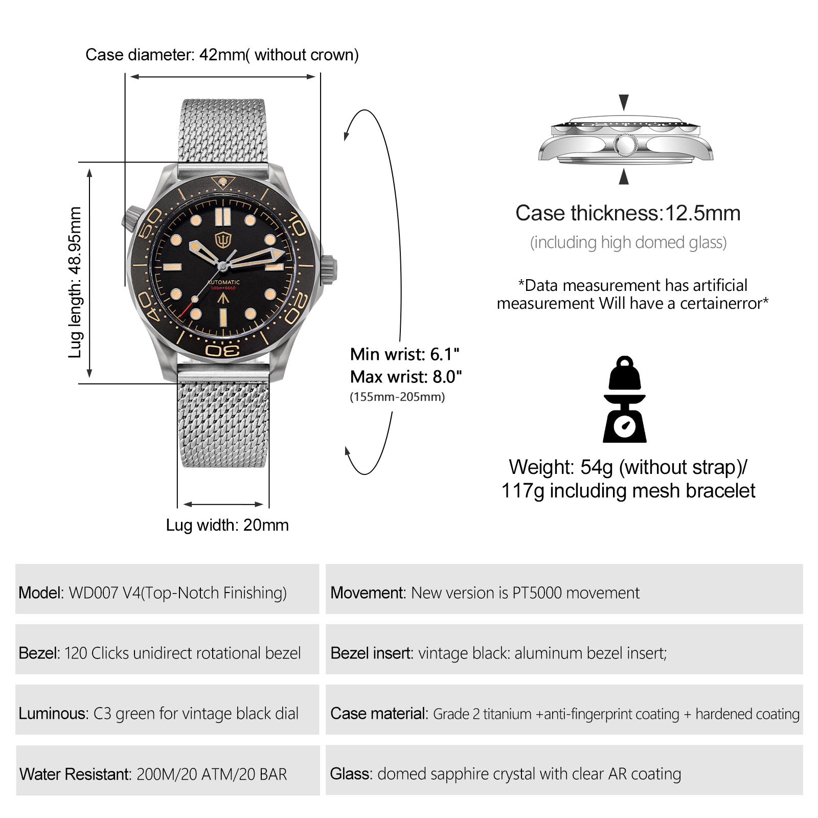Watchdives WD007 V4 Jam Tangan - Luxury Watch Life ulasan dan harga