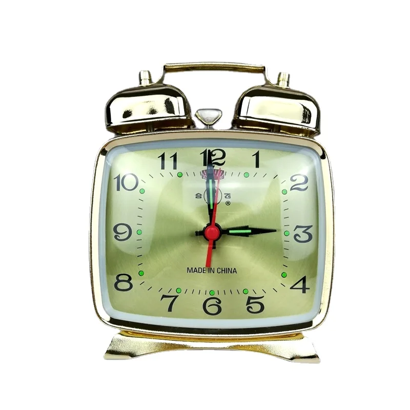 Jam Alarm Mekanis Logam Jam Me - Table Watch Luxury ulasan dan harga
