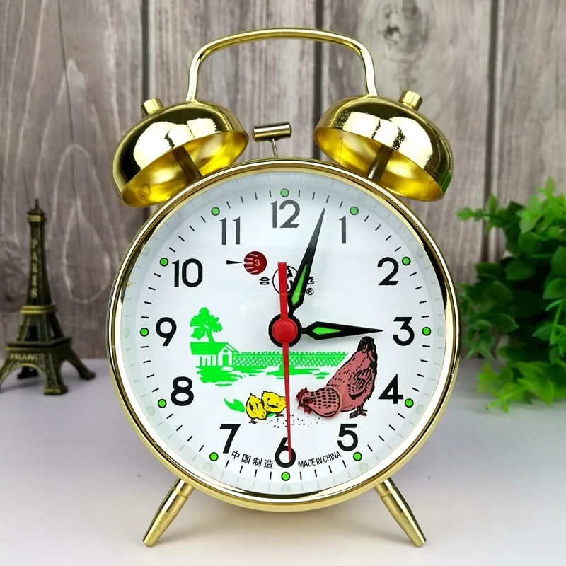 Jam Alarm Mekanis Logam Jam Me - Table Watch Luxury ulasan dan harga