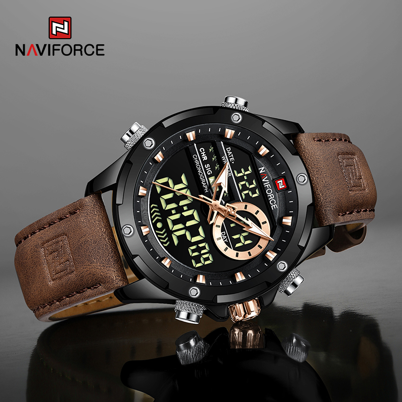Jam Tangan Pria NAVIFORCE Baru - Field Watch Military ulasan dan harga