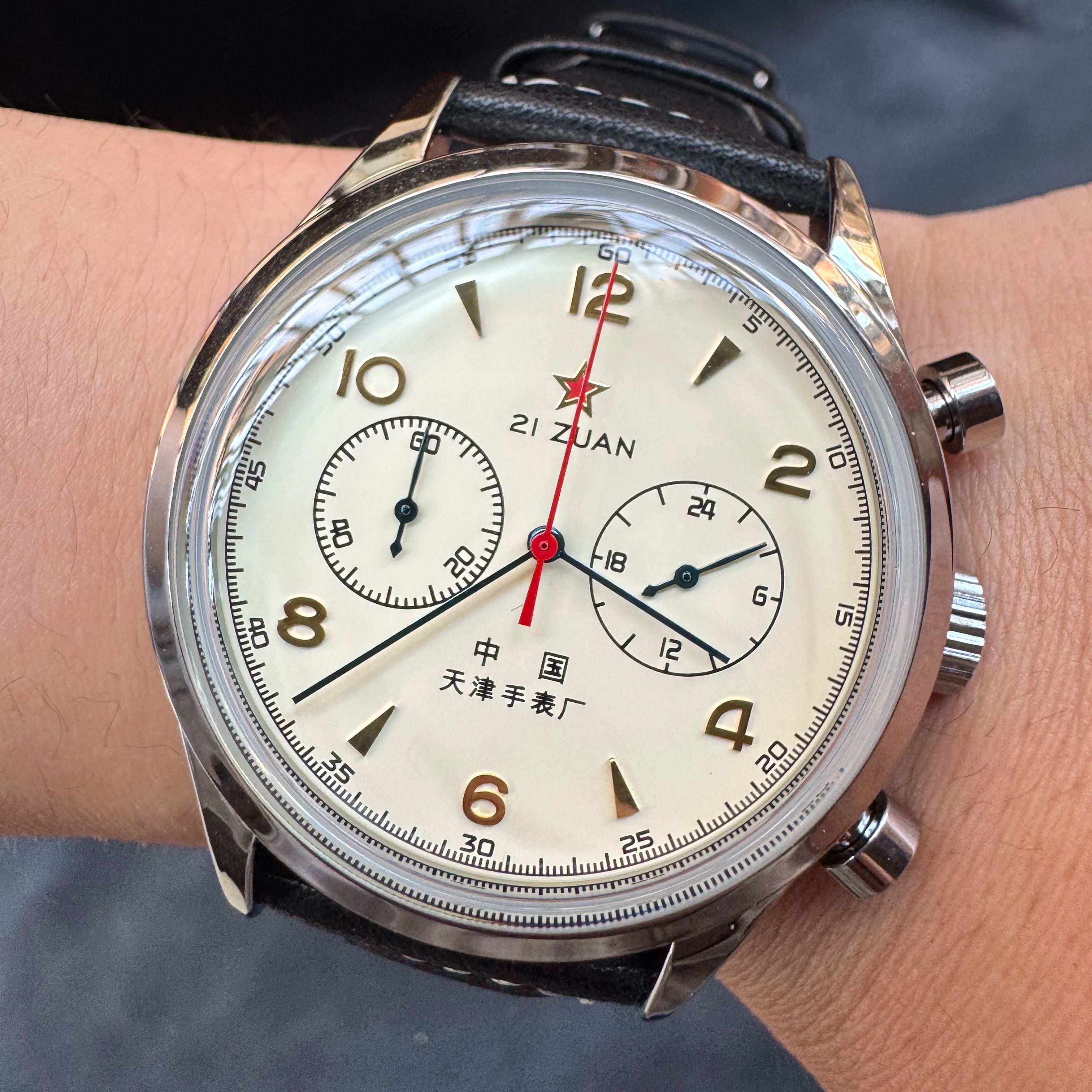Jam tangan pria jam tangan oto - Automatic Pilot Watch ulasan dan harga