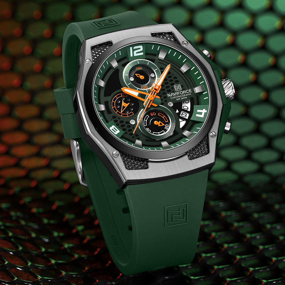 NAVIFORCE jam tangan olahraga  - Field Watch Military ulasan dan harga