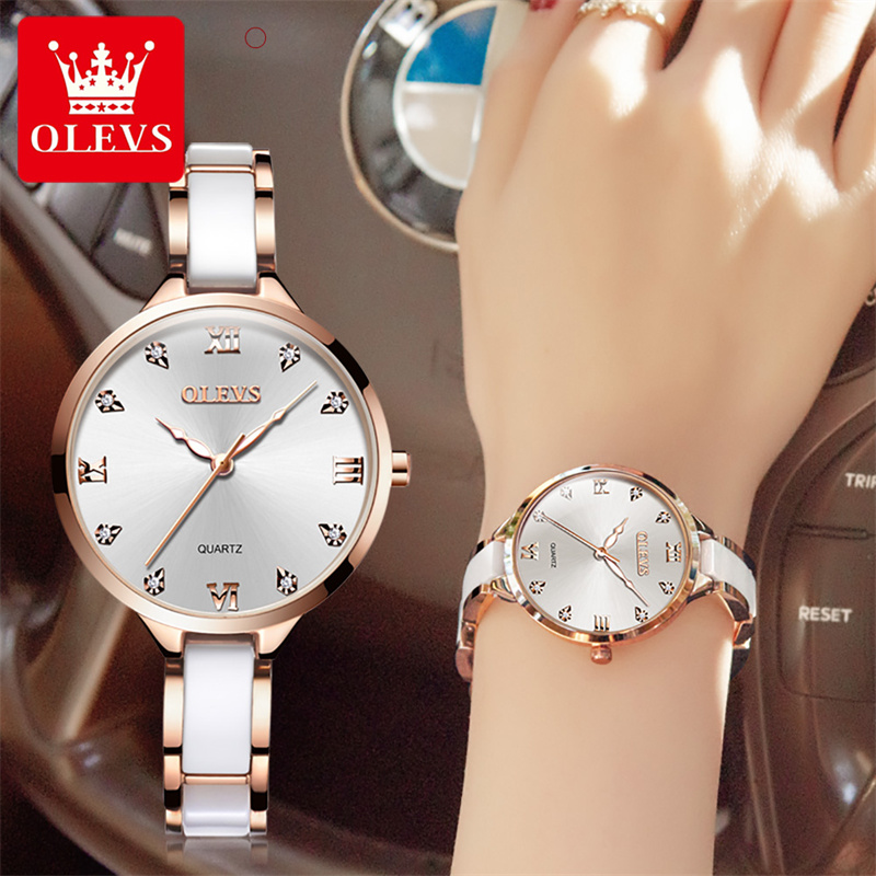 OLEVS Jam Tangan Kuarsa Wanita - Luxury Watch Life ulasan dan harga