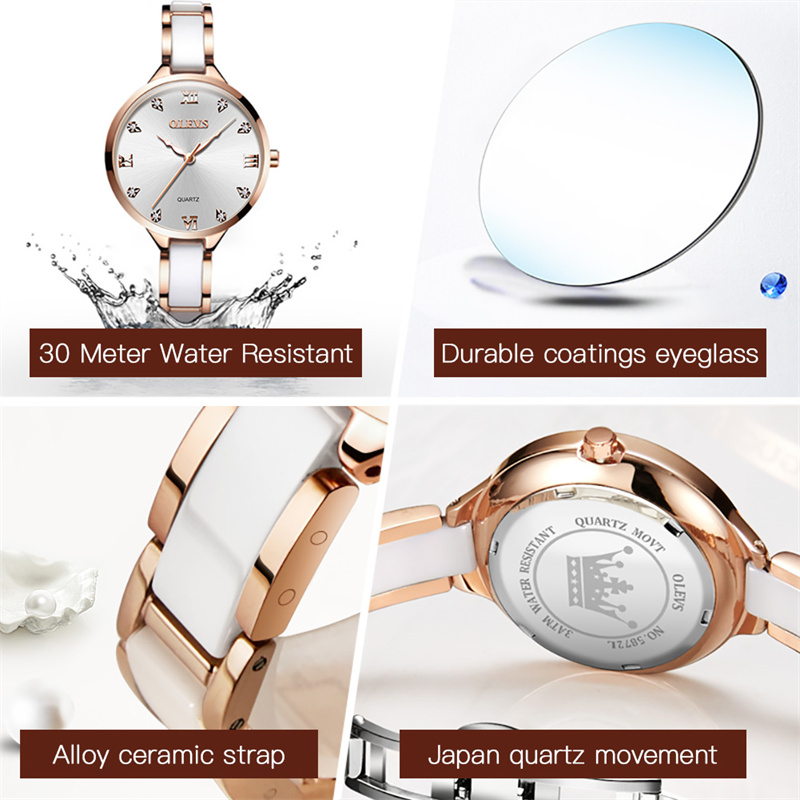 OLEVS Jam Tangan Kuarsa Wanita - Luxury Watch Life ulasan dan harga