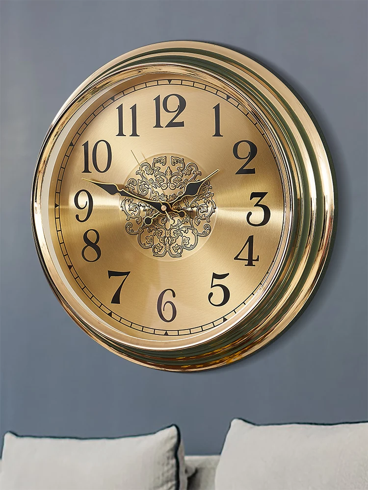 Jam Dinding Mewah Besar Logam  - Luxury Watch Europe ulasan dan harga