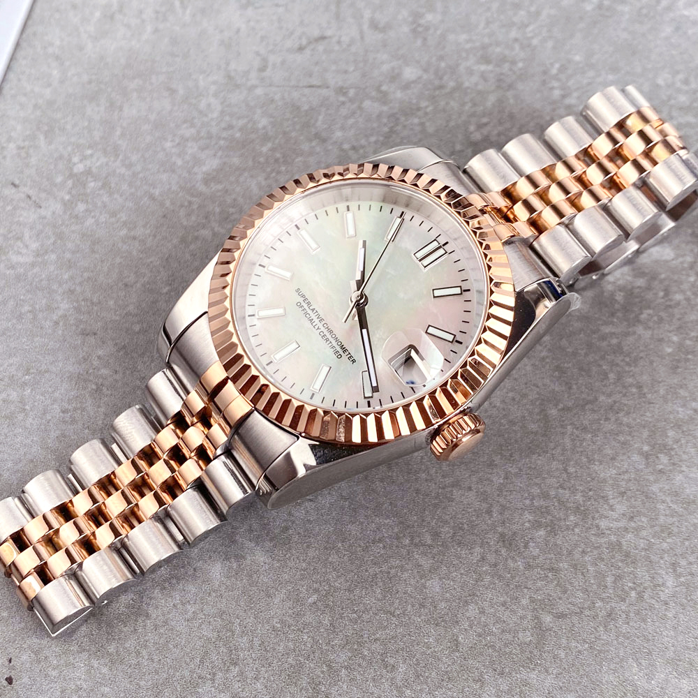 Casing Rose Gold Dua Warna Kus - Luxury Watch Gold ulasan dan harga