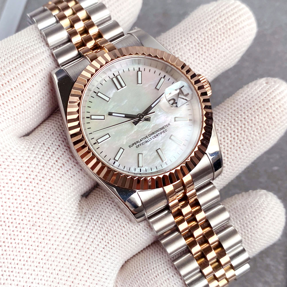 Casing Rose Gold Dua Warna Kus - Luxury Watch Gold ulasan dan harga