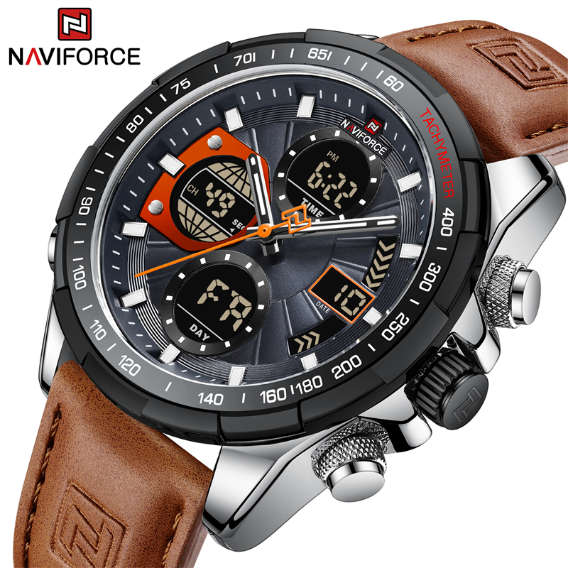 NAVIFORCE jam tangan olahraga  - Field Watch Military ulasan dan harga