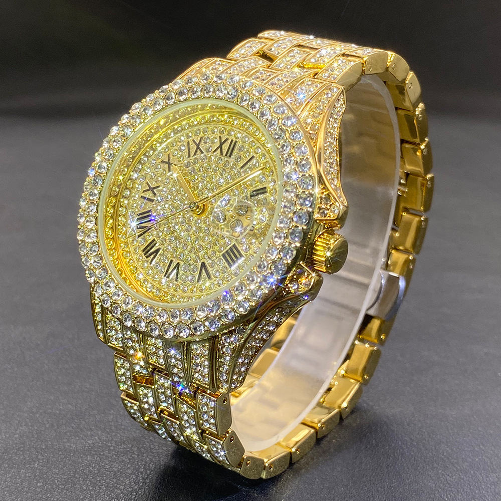 Jam Tangan Pria Besar Warna Em - Luxury Watch Gold ulasan dan harga