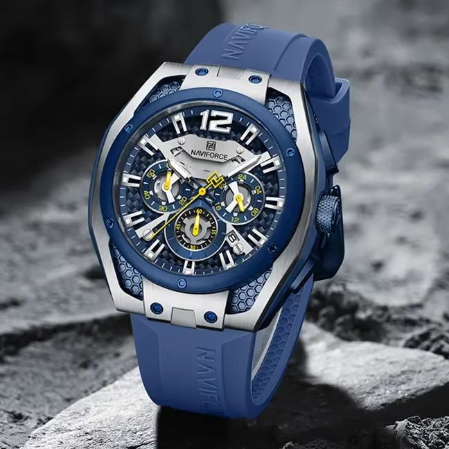 NAVIFORCE 8063 Jam Tangan Pria - Field Watch Military ulasan dan harga
