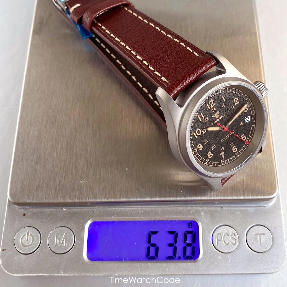 Jam Tangan Titanium NH35A Otom - Automatic Pilot Watch ulasan dan harga