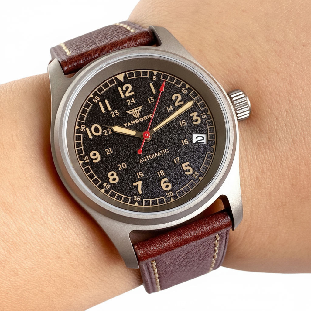 Jam Tangan Titanium NH35A Otom - Automatic Pilot Watch ulasan dan harga