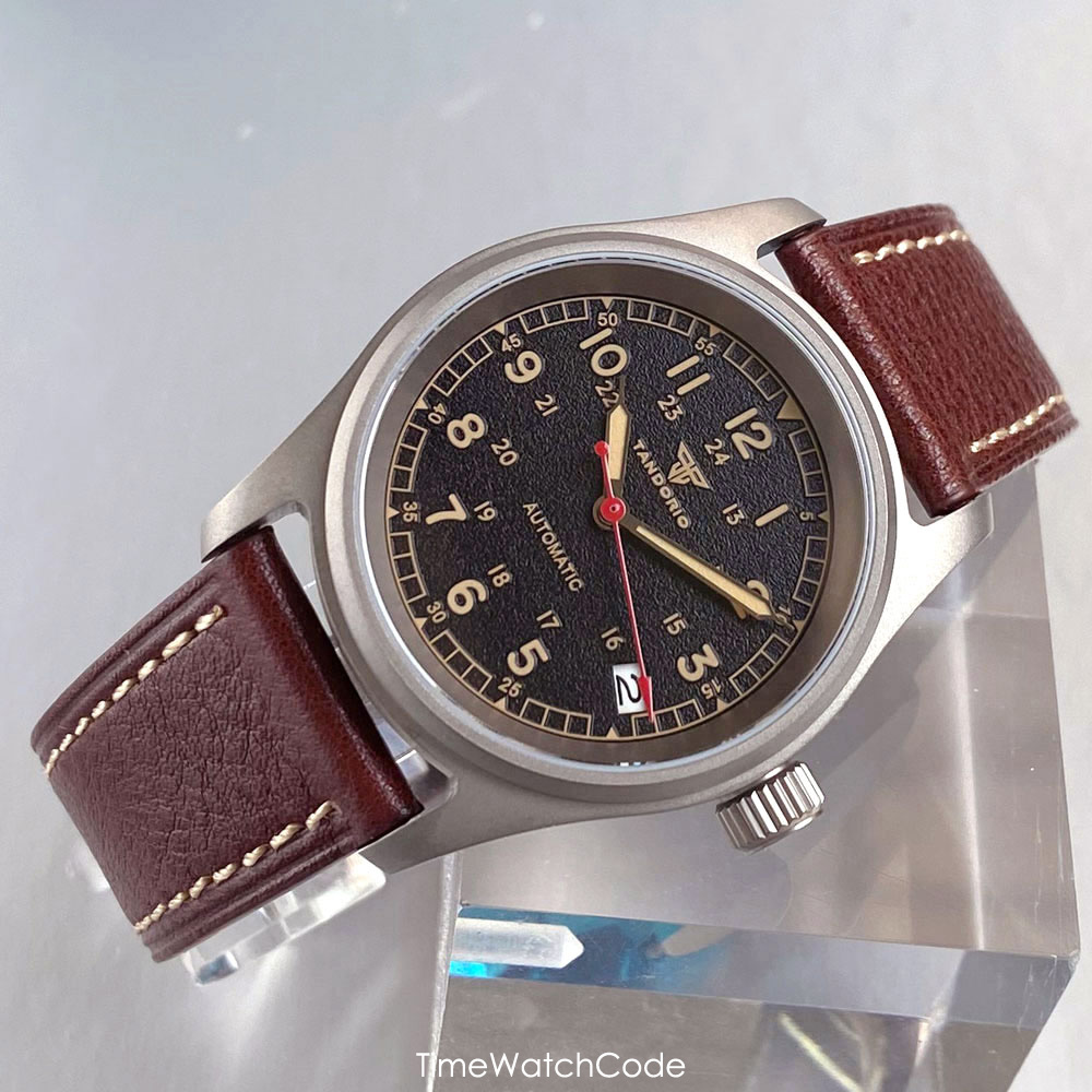 Jam Tangan Titanium NH35A Otom - Automatic Pilot Watch ulasan dan harga